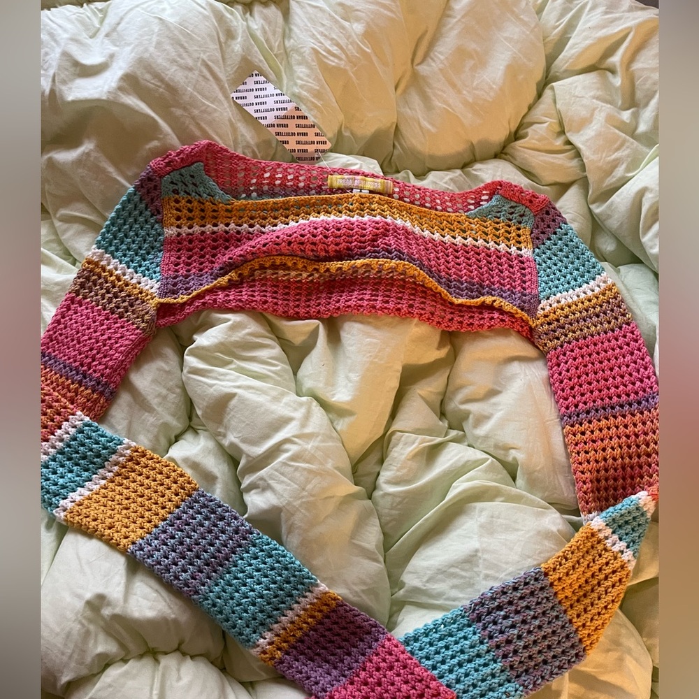 Urban Outfitters Crocheted Shrug